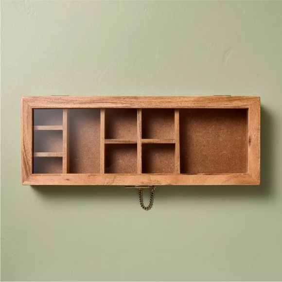 Hearth & Hand XL Wood Curio Box